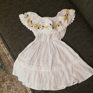 Off the shoulder dress